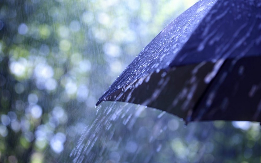 Proqnozlar Bürosu: İstirahət günlərində hava şəraiti yağmurlu keçəcək