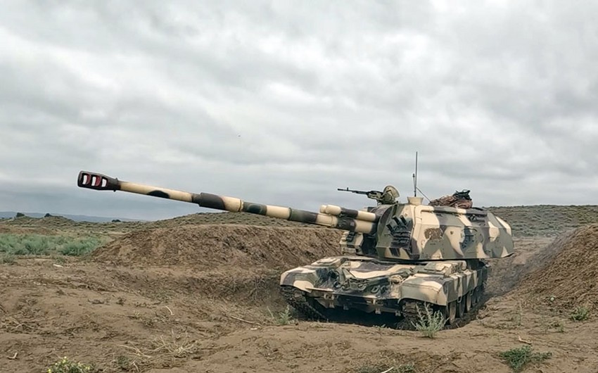 Azerbaijan Army’s artillery units hold live-fire tactical exercise