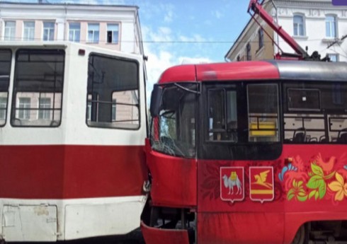 В Челябинской области столкнулись два трамвая, есть погибший и раненые