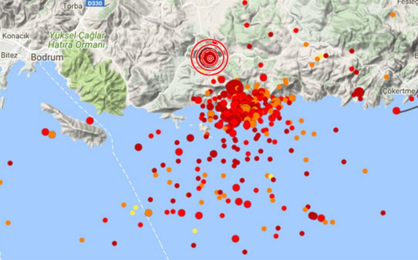 5,3 magnitude earthquake hits Bodrum