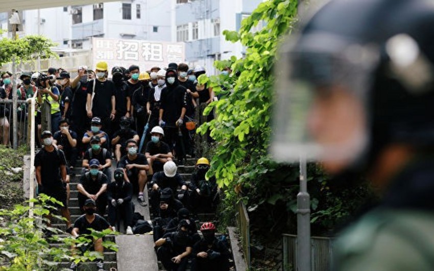 В Гонконге задержали 49 участников несанкционированных протестов