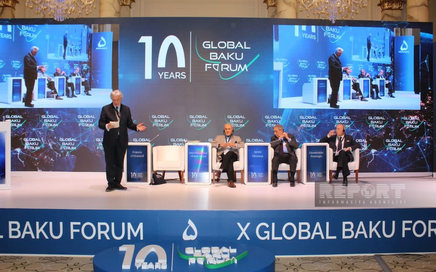 Global Baku Forum features The search for peace, stability and development in the Middle East and beyond panel session