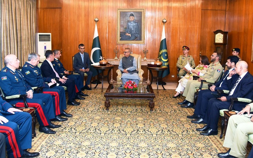 President: Pakistan stands for further enhancing of ties with Azerbaijan in diverse fields