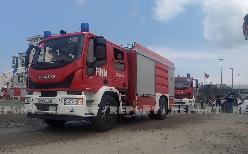 Next group of Azerbaijani firefighters reaches Turkey's Ordu