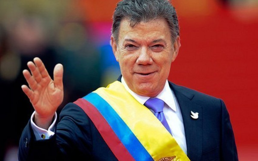 Kolumbiya prezidenti xələfini ölkədəki sülhü qorumağa çağırıb