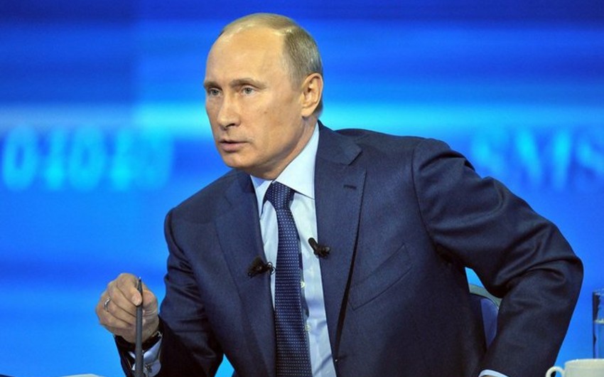 Vladimir Putinlə birbaşa bağlantıya 1,87 milyon sual qəbul edilib