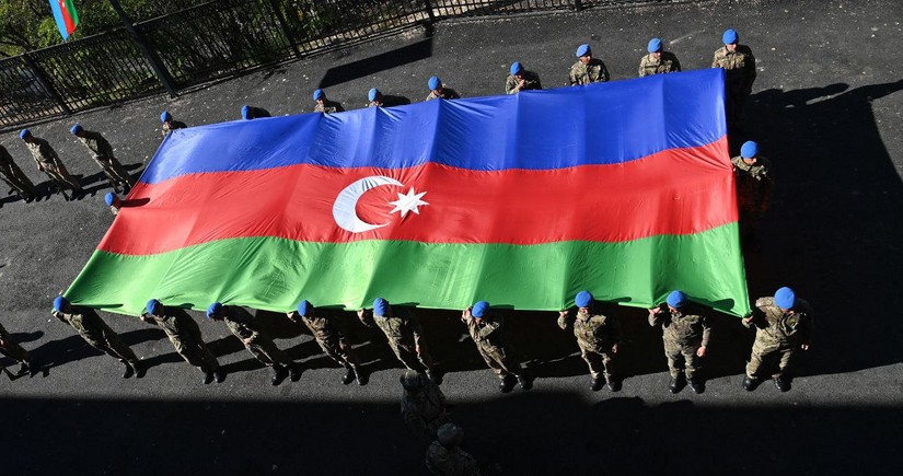 Flag Procession takes place in Azerbaijan’s Lachin