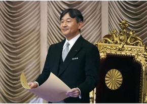 Император Японии поздравил президента Азербайджана 
