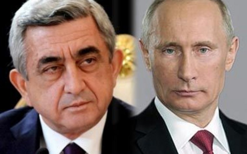 A telephone conversation held between Russian and Armenian presidents