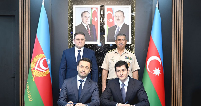 Azerbaijan Defense Ministry and Azersilah Defence Industry Holding ink MoU