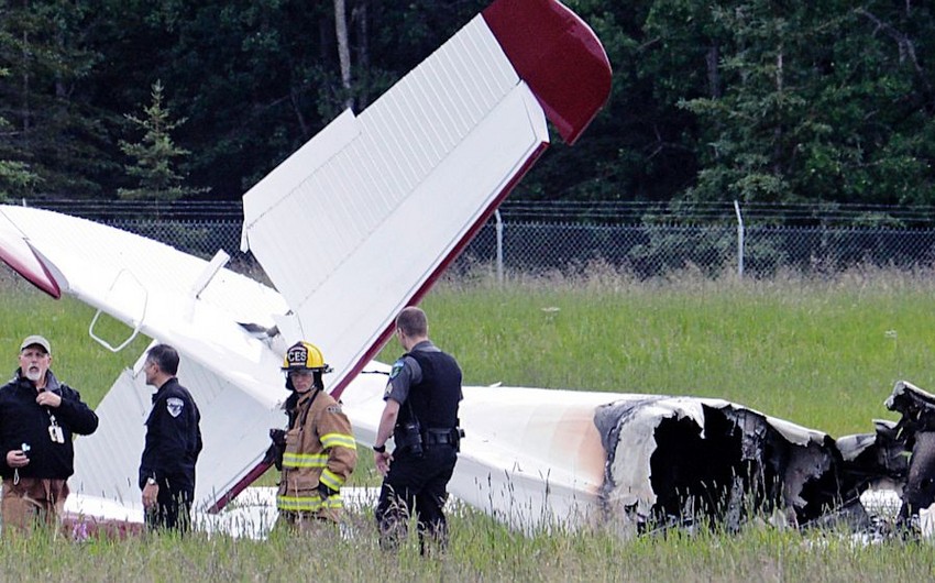 В результате крушения самолета на Аляске погибли два человека