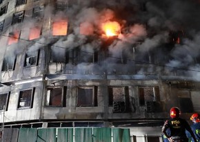 Bangladesh building fire kills 45, injures dozens