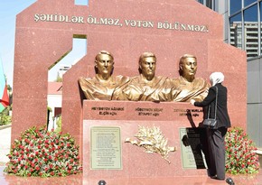 Şəhidlər Memorial Abidə Kompleksinin açılış mərasimi keçirilib