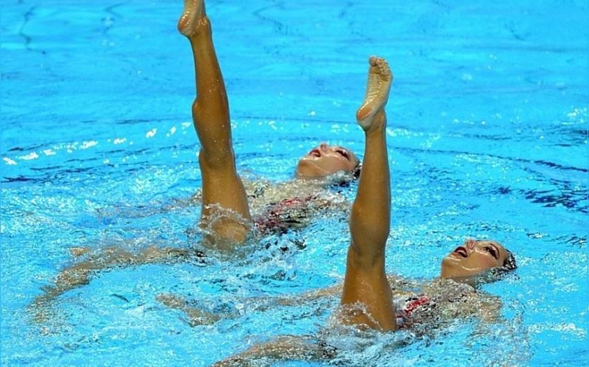Winners of final stage of duet competition in synchronized swimming revealed
