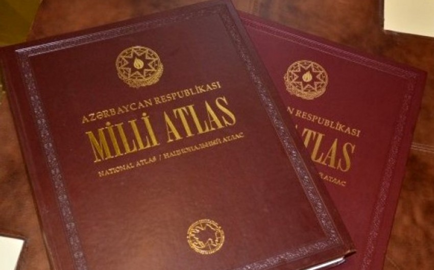 Azərbaycanın Milli Atlas”ına müəlliflik şəhadətnaməsi verilib - FOTO