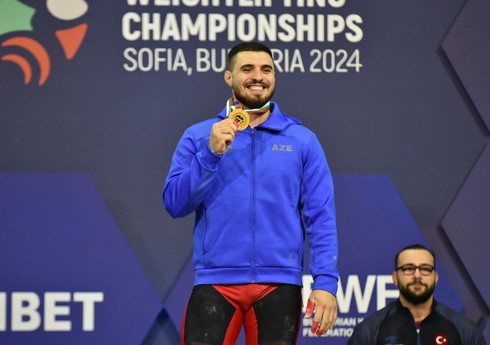 Азербайджанский тяжелоатлет стал чемпионом Европы