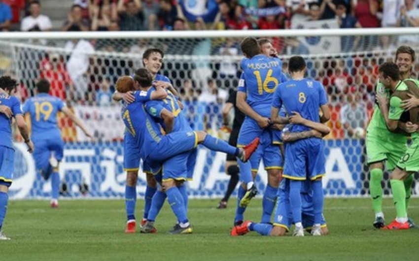 Ukraynanın U-20 futbol millisi dünya çempionu olub