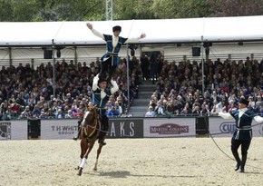 Karabakh horses brought to UK for participation in royal equestrian show