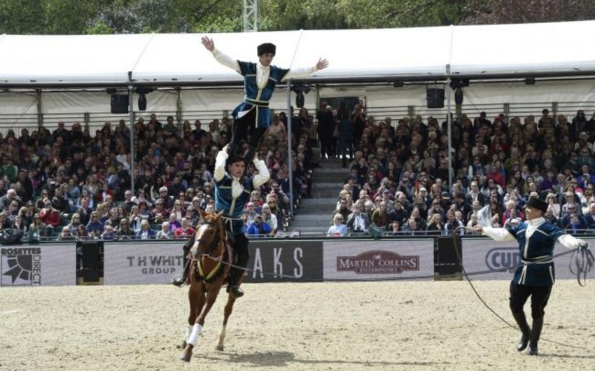 Karabakh horses brought to UK for participation in royal equestrian show