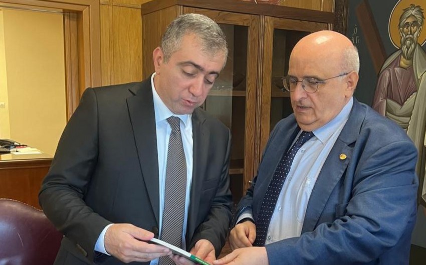 Посол Азербайджана в Греции и ректор Университета Патр обсудили возможности сотрудничества