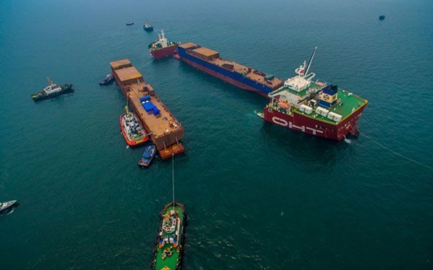 Датская компания Blue Water Shipping доставит в Баку части судна для месторождения Шахдениз-2