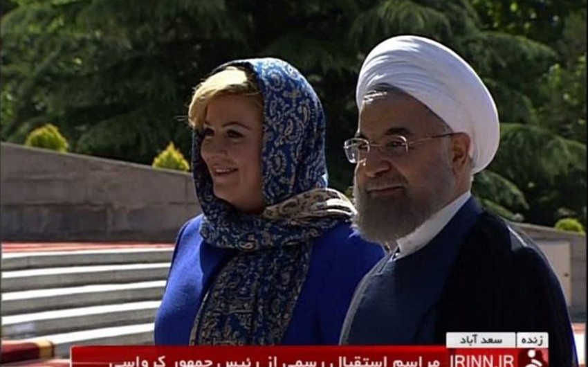 ​Xorvatiya prezidenti İranda rəsmi səfərdədir