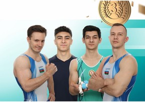 İdman gimnastikası üzrə Azərbaycan millisi Özbəkistanda bürünc medal qazanıb