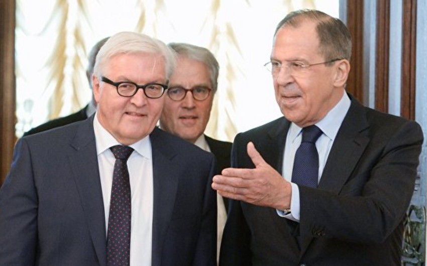 Lavrov and Steinmeier discussed the Karabakh conflict