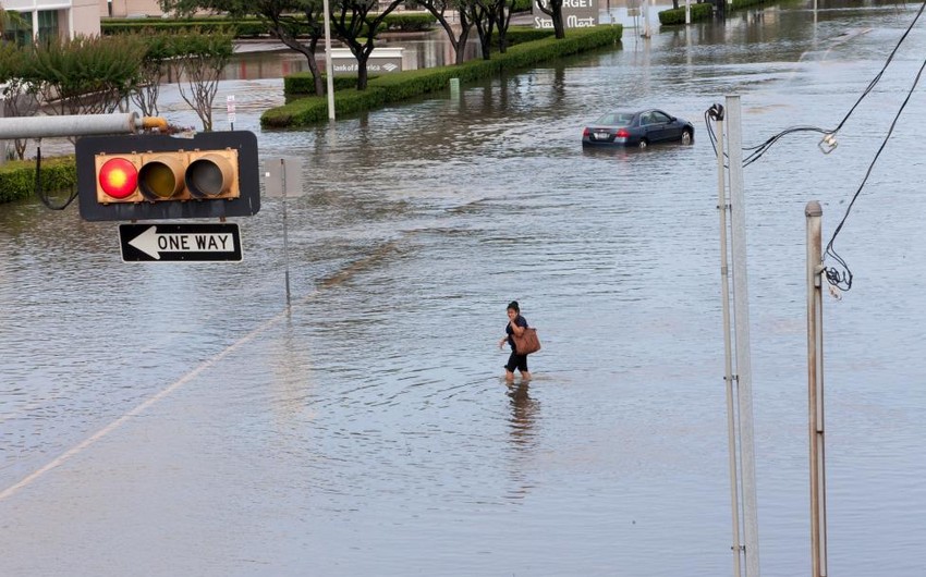 Хьюстон в штате Техас из-за наводнения объявлен зоной бедствия