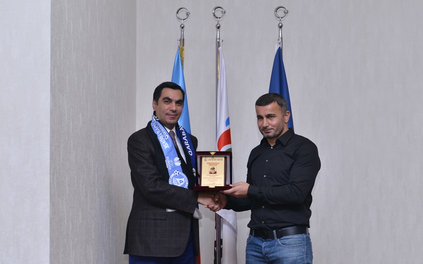 Manager of FC Qarabağ Gurban Gurbanov visited BHOS