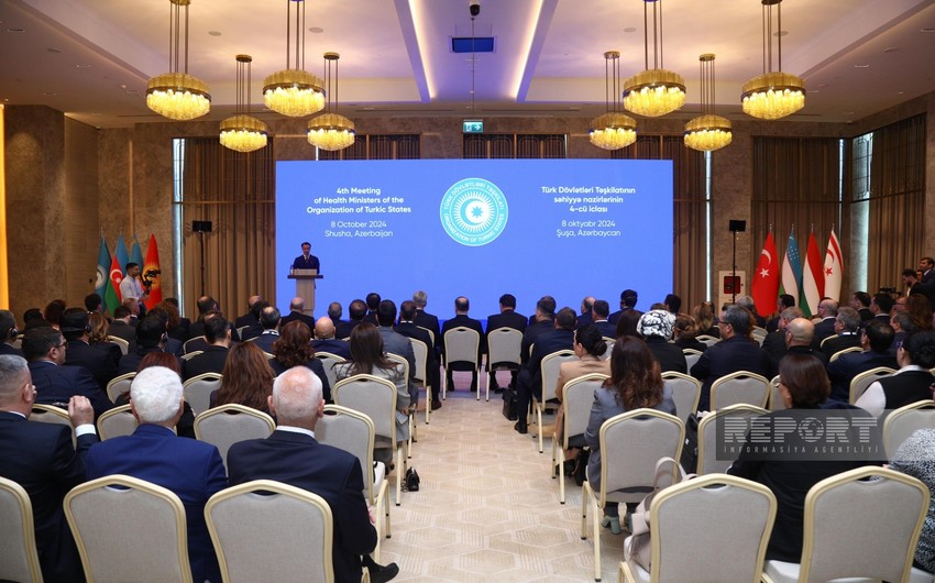 4th meeting of OTS health ministers underway in Azerbaijan's Shusha