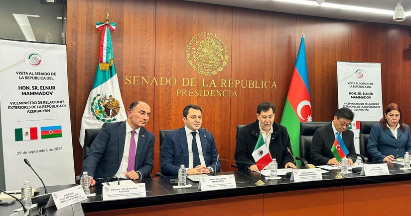 Deputy foreign minister of Azerbaijan visits Mexico