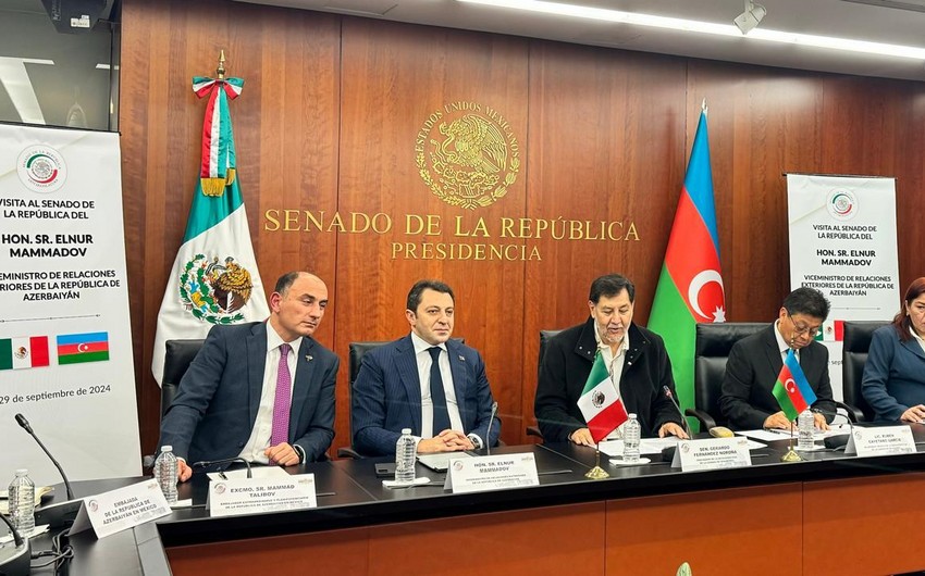 Deputy foreign minister of Azerbaijan visits Mexico