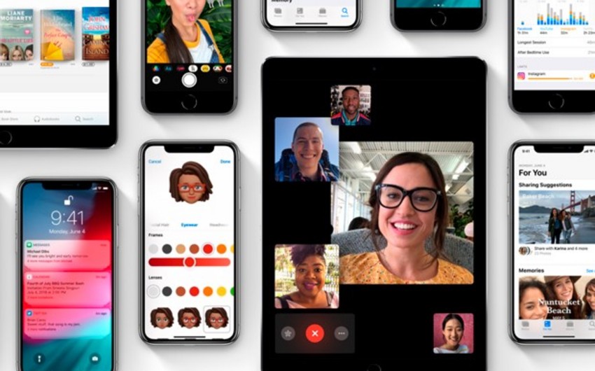 Apple yeni iOS 12 əməliyyat sistemini təqdim edib - VİDEO