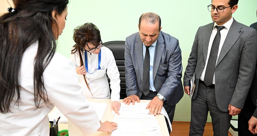 Ombudsman's Office reps visit Main Clinical Hospital in Azerbaijan