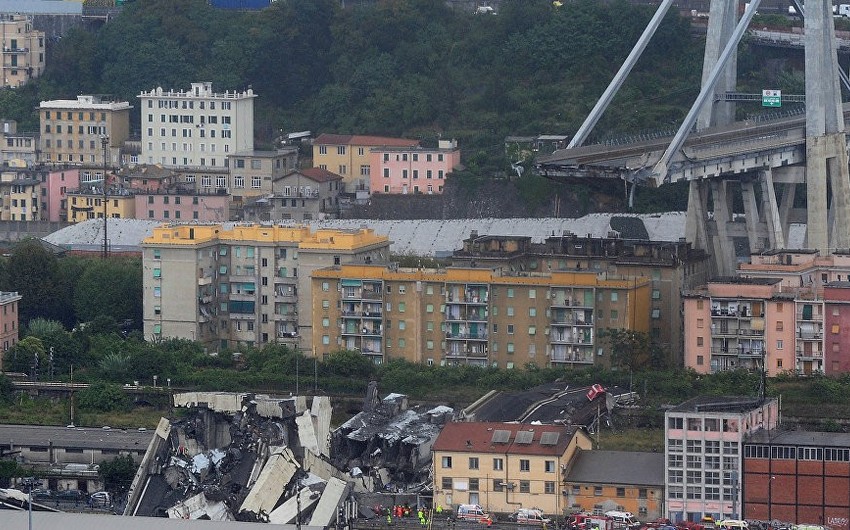 Прокурор Генуи: Число пропавших без вести после падения моста может вырасти до 20 человек