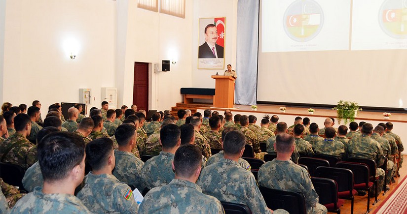 Opening ceremony of Azerbaijan-Uzbekistan Command-Staff Exercise held