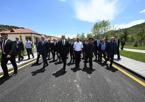 President meets with residents of Sus village of Lachin