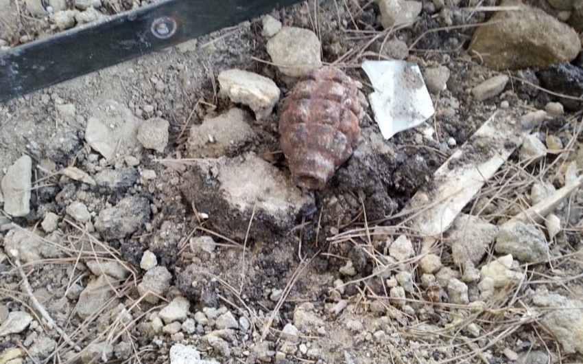 В депо Бакинского метрополитена обнаружена ручная граната