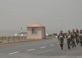 Əlahiddə Ümumqoşun Ordunun hərbi qulluqçuları arasında idman yarışları keçirilir