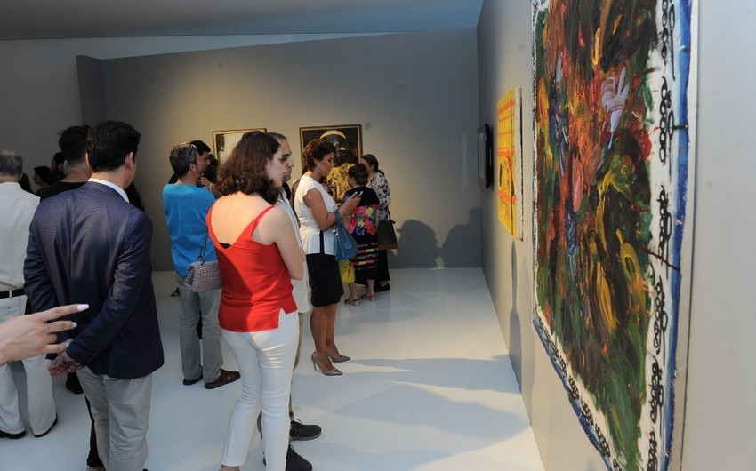 В Центре Гейдара Алиева открылась выставка грузинских художников
