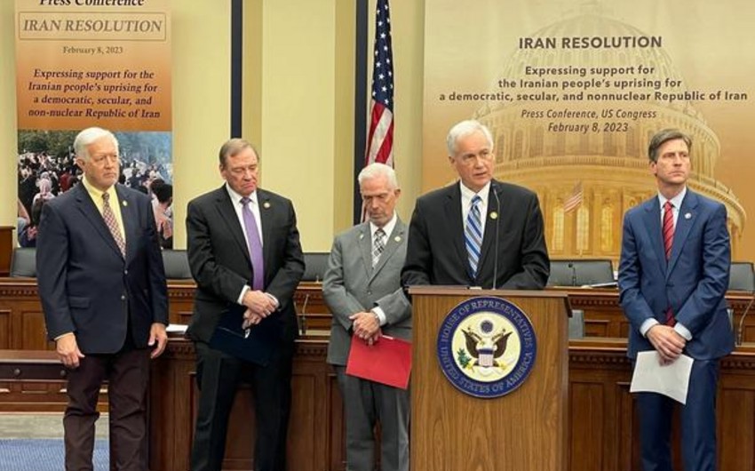 ABŞ-ın 160 konqresmeni İran xalqının demokratik istəklərini dəstəkləyən qətnamə layihəsi təqdim edib
