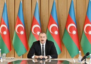 Azerbaijani President: 'Ending separatism in our territories is a culmination of international law and justice'