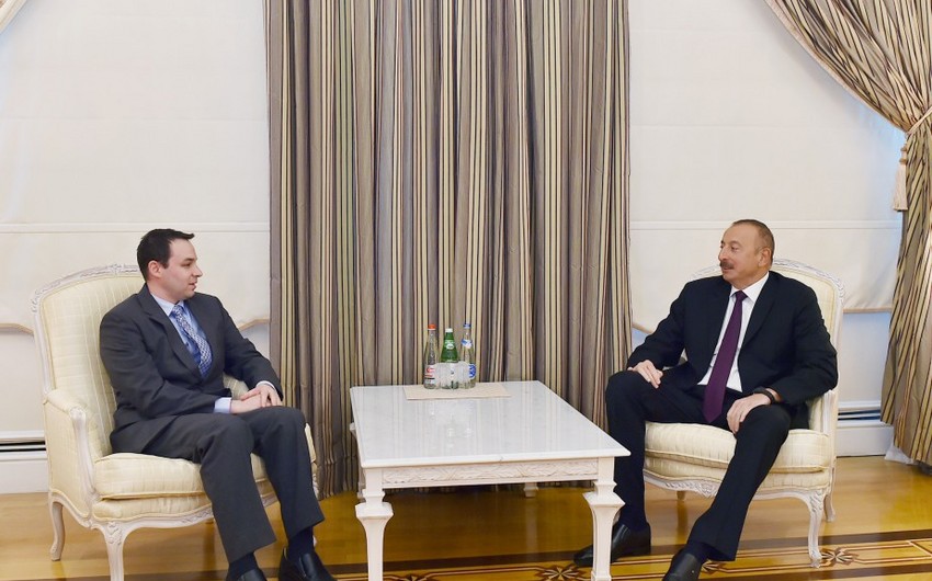 Президент Азербайджана Ильхам Алиев принял председателя Палаты представителей американского штата Аризона