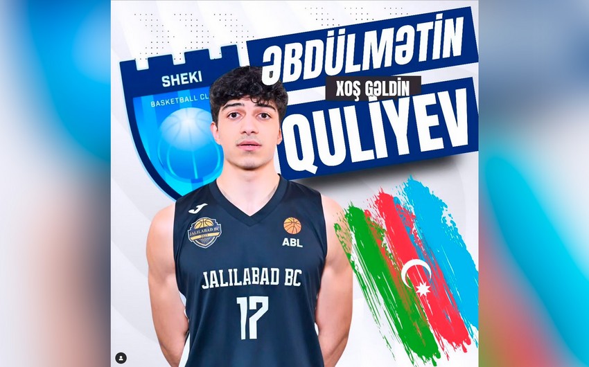 Şəki basketbol klubu heyətini yeni oyunçu ilə gücləndirib