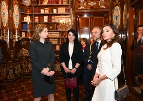 First lady Mehriban Aliyeva viewed Quirinale Palace in Rome