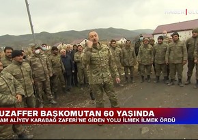 Turkish Haber Global TV channel prepares reportage on 60th anniversary of Ilham Aliyev