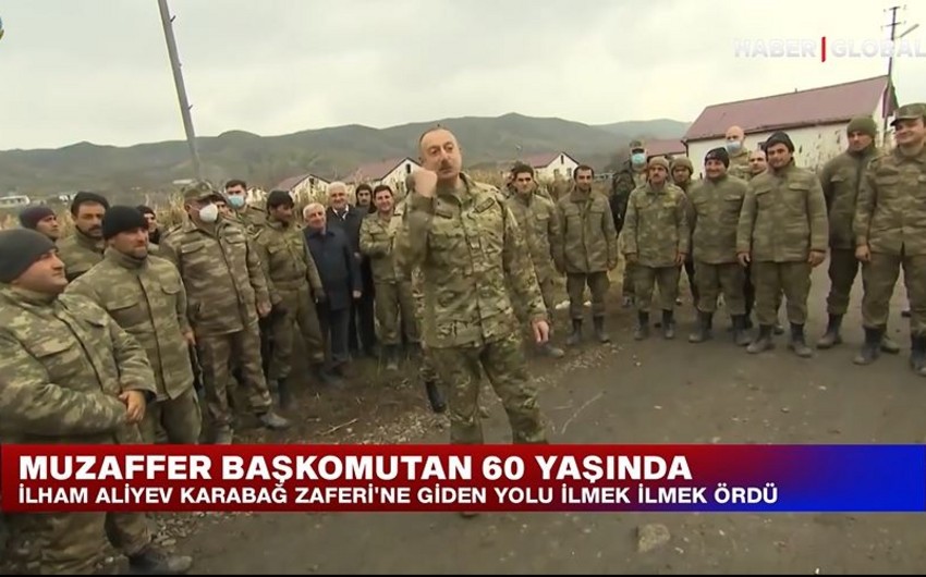 Turkish Haber Global TV channel prepares reportage on 60th anniversary of Ilham Aliyev