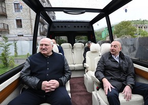 Знакомство с городом Шуша произвело на президента Беларуси глубокое впечатление