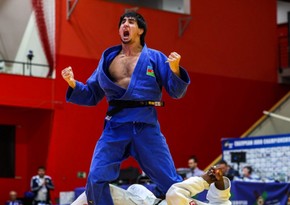 Чемпионат Европы: Еще один азербайджанский дзюдоист завоевал золотую медаль